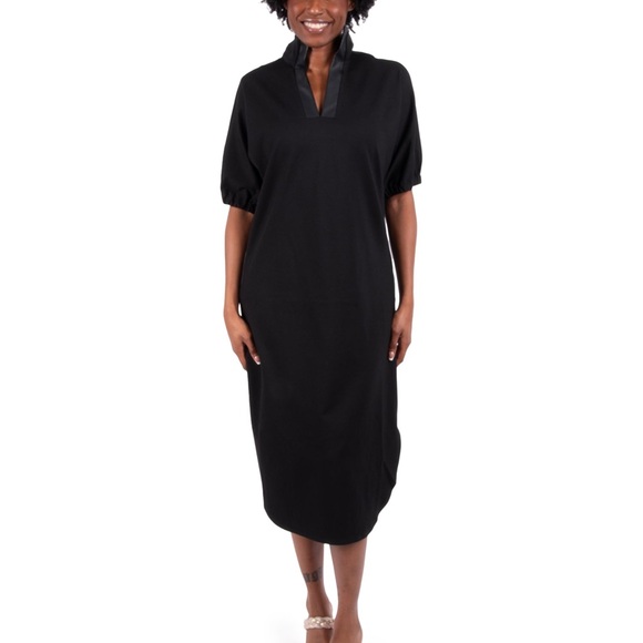 EMILY MCCARTHY Poppy Caftan in dark green - Picture 6 of 6